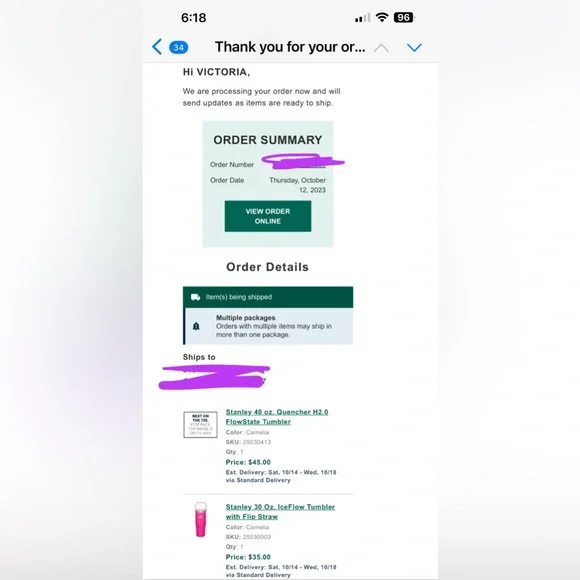 Stanley Camelia Pink 40 oz ONLY - Picture 6 of 8